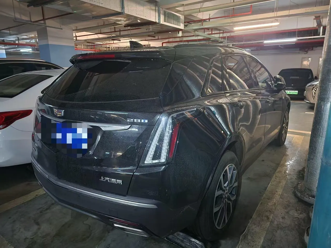 Cadillac 2022 XT5 48V 2.0T 4-wheel drive luxury (hummingbird version) automatic gear 3