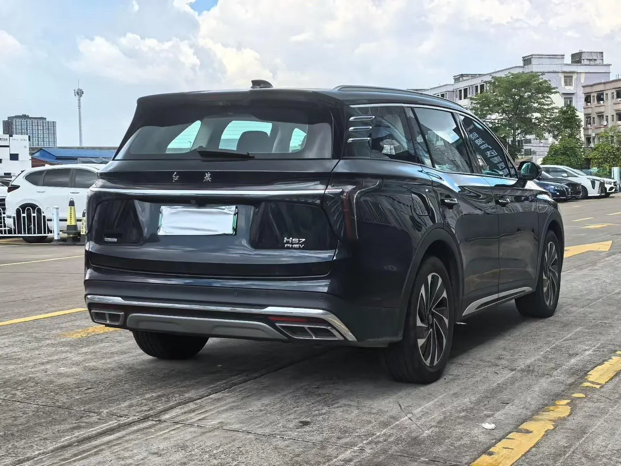 HongQi 2024 HS7 PHEV 2.0T 4-wheel drive flag smooth version 7-seat automatic gear 4