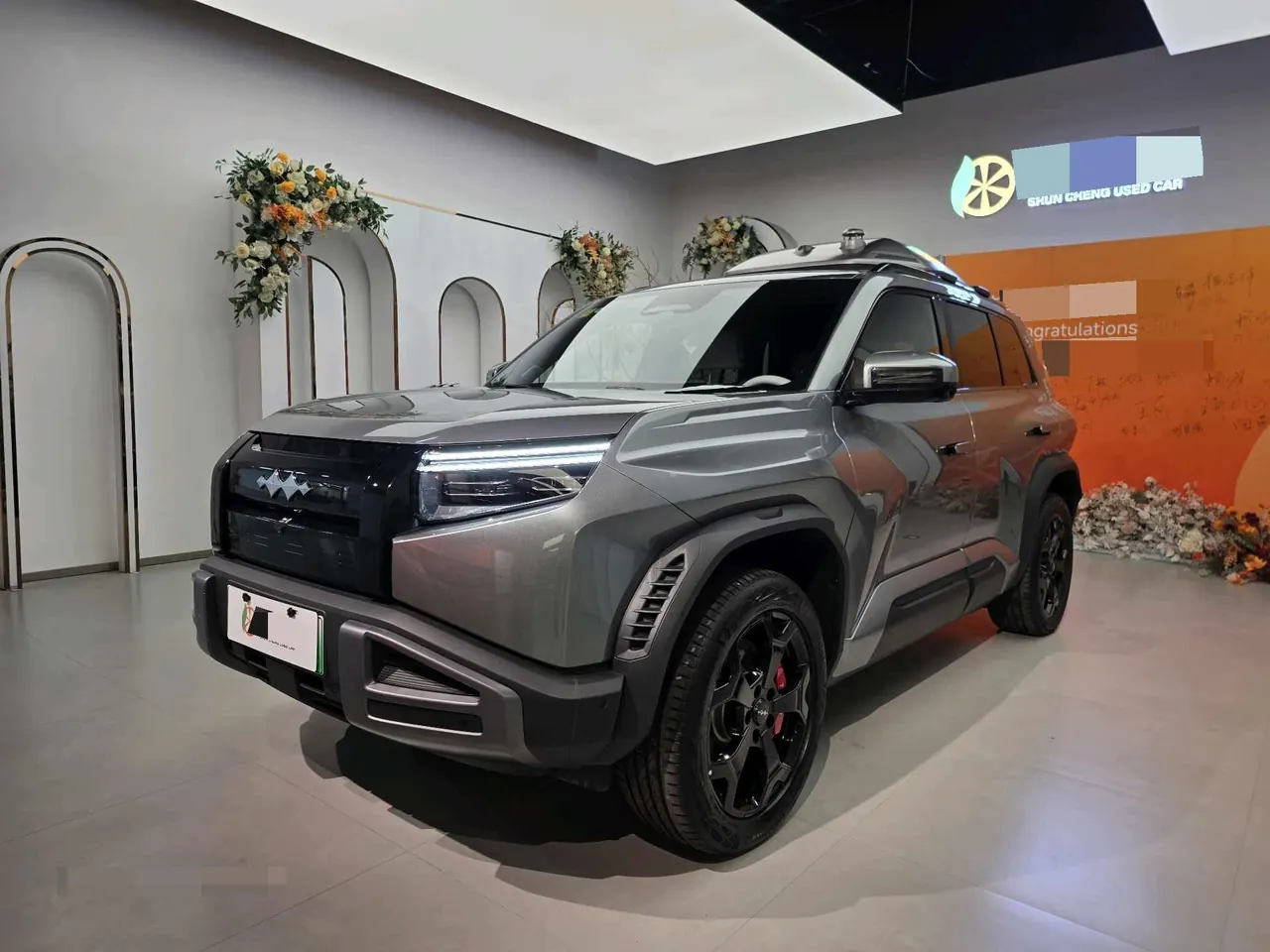 Открыть галерею: FangChengBao 2025 titanium 3 501KM four-wheel drive unmanned aerial vehicle version automatic gear