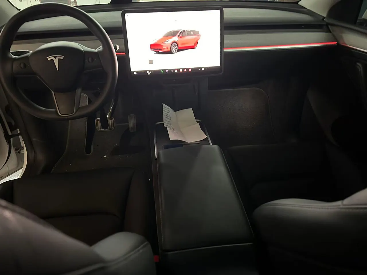 Tesla 2024 Model Y long endurance all-wheel drive version automatic transmission 3