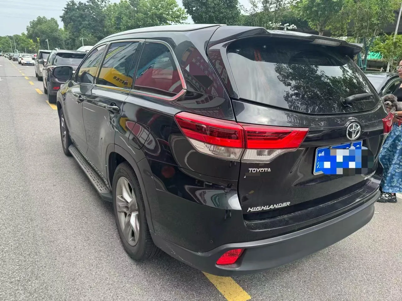 Toyota 2021 Highlander 2.0T 4-wheel drive Elite Edition 7-seat automatic gear 8