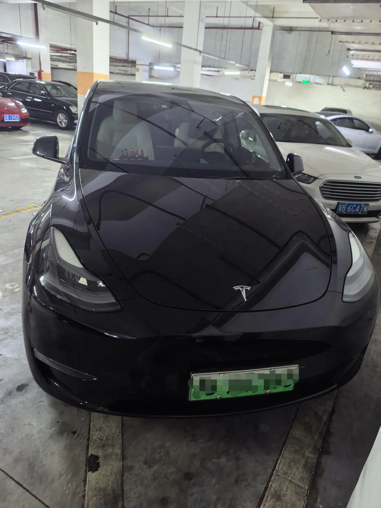 Tesla 2021 Model Y long endurance all-wheel drive version automatic transmission 2