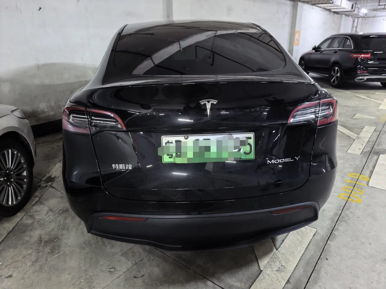 Tesla 2021 Model Y long endurance all-wheel drive version automatic transmission 5
