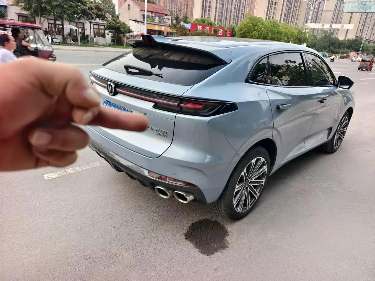 ChangAn 2021 UNI-K 2.0T 4-wheel drive distinguished automatic transmission 4