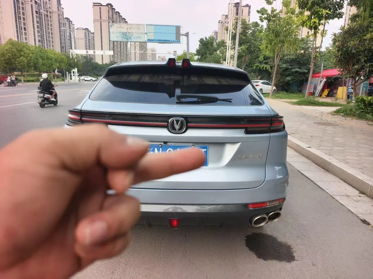 ChangAn 2021 UNI-K 2.0T 4-wheel drive distinguished automatic transmission 8