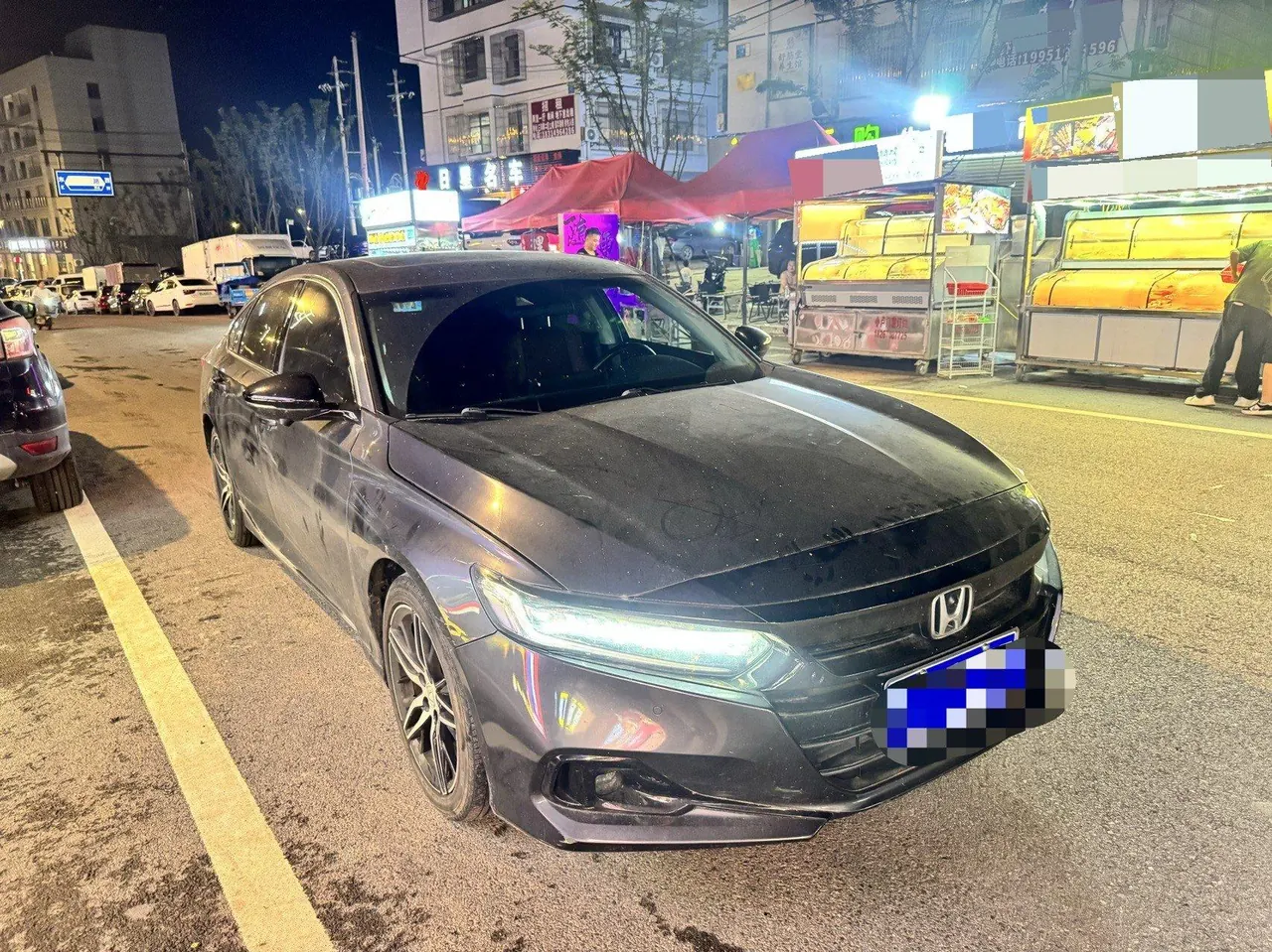 Honda 2022 10th Generation Accord 1.5T Stepless 260TURBO Magic Night Premium Edition Automatic Gear 3