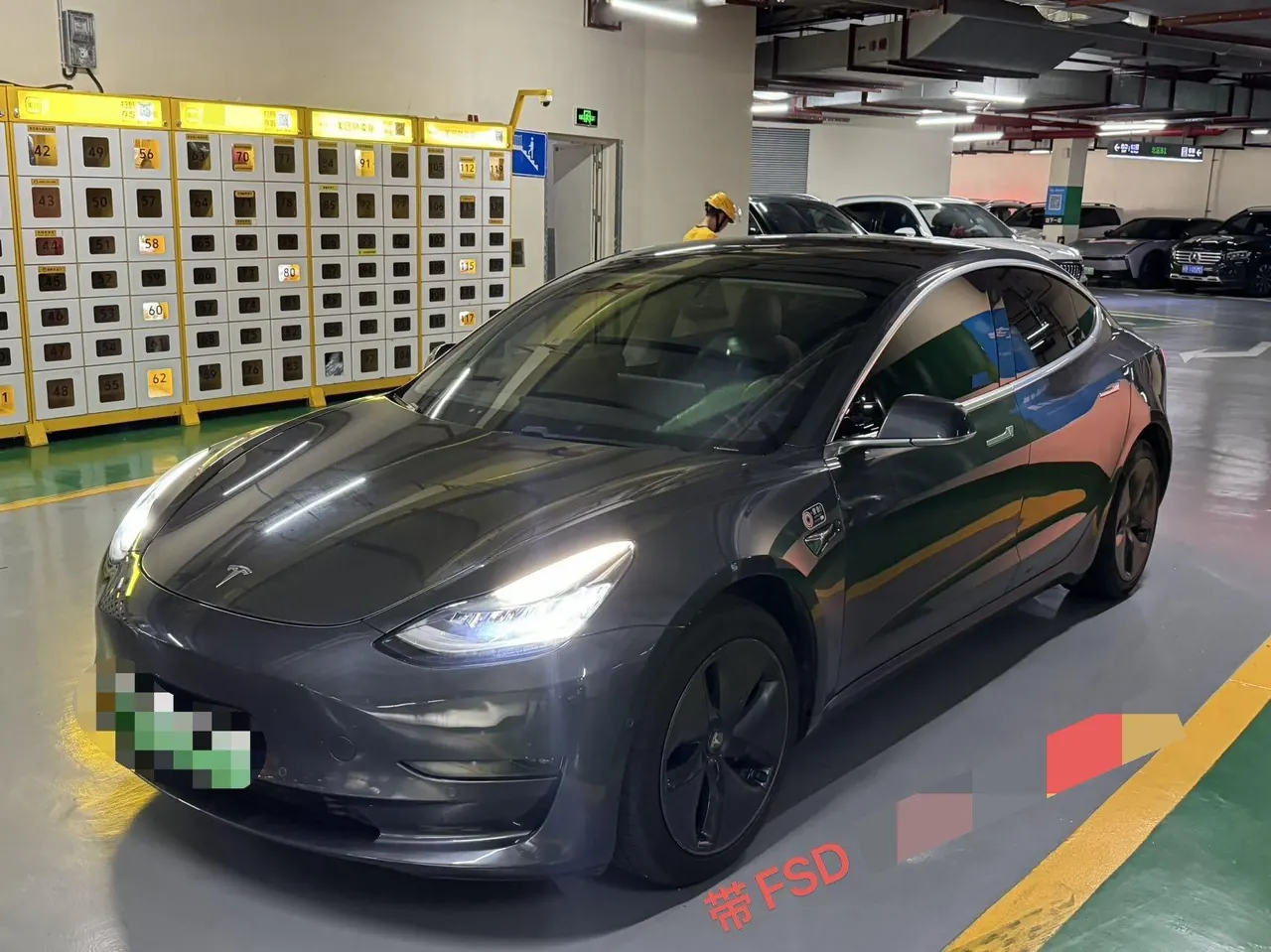 Открыть галерею: Tesla 2020 Model 3 long endurance rear wheel drive version (modified) automatic gear