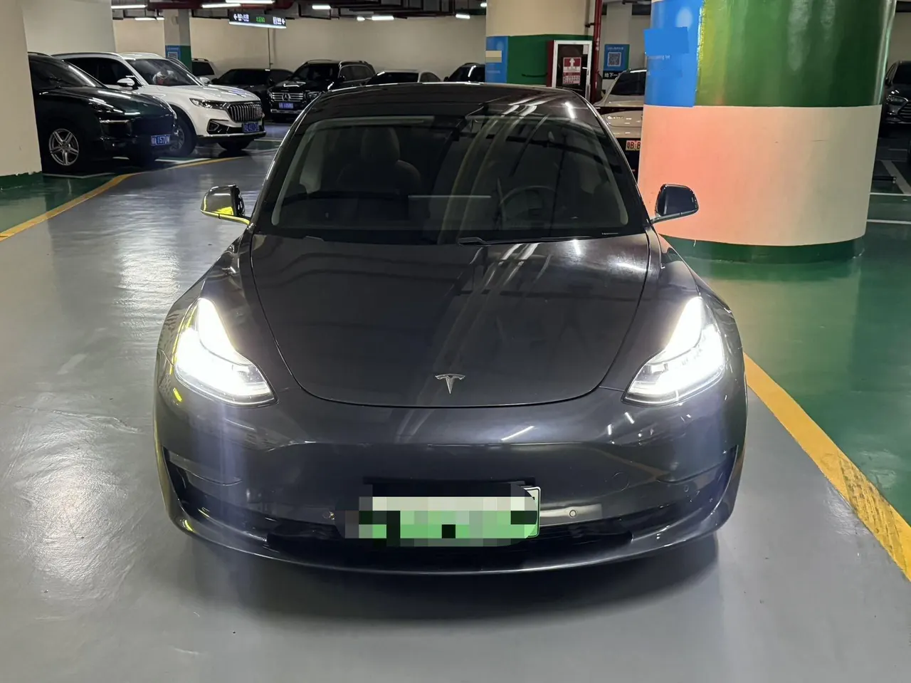 Tesla 2020 Model 3 long endurance rear wheel drive version (modified) automatic gear 3