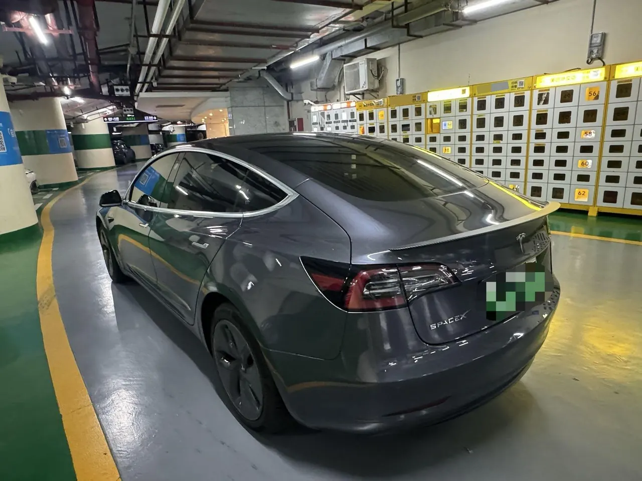 Tesla 2020 Model 3 long endurance rear wheel drive version (modified) automatic gear 6