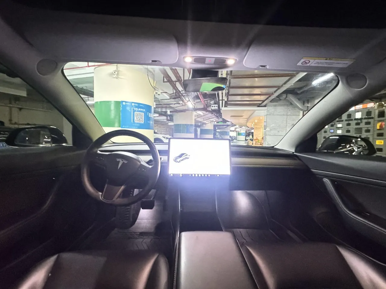 Tesla 2020 Model 3 long endurance rear wheel drive version (modified) automatic gear 9