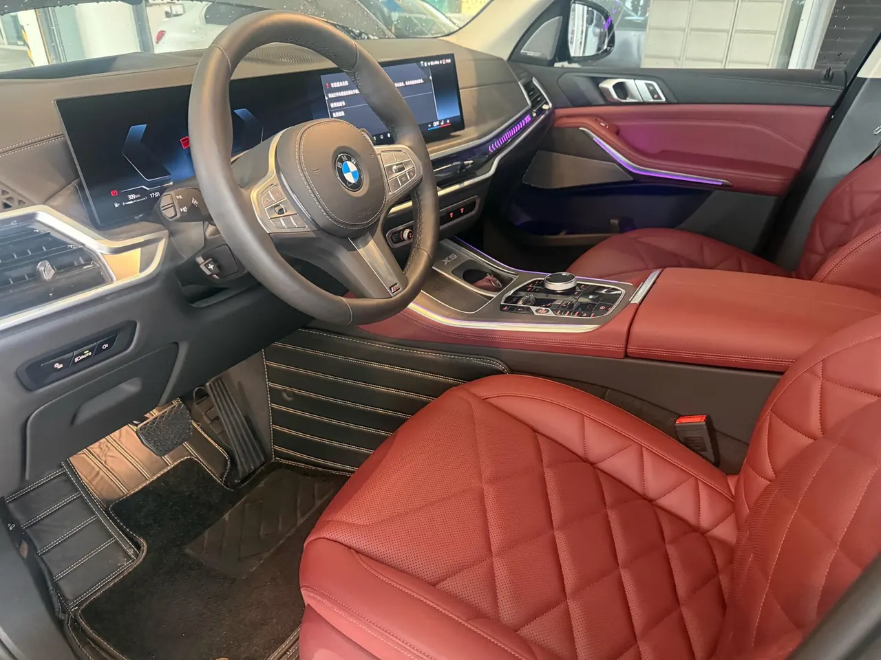 BMW 2026 X5 xDrive30Li 48V 2.0T exclusive m sports obsidian night suit automatic gear 7