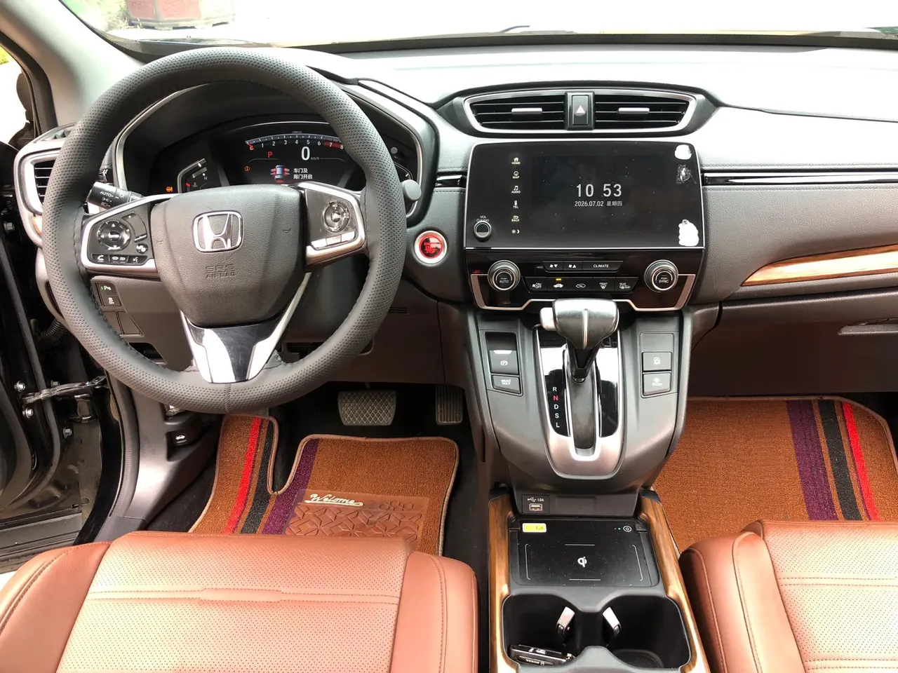 Honda 2021 CR-V 1.5T Stepless 240TURBO Two-Drive Fashion Edition Automatic Gear 12