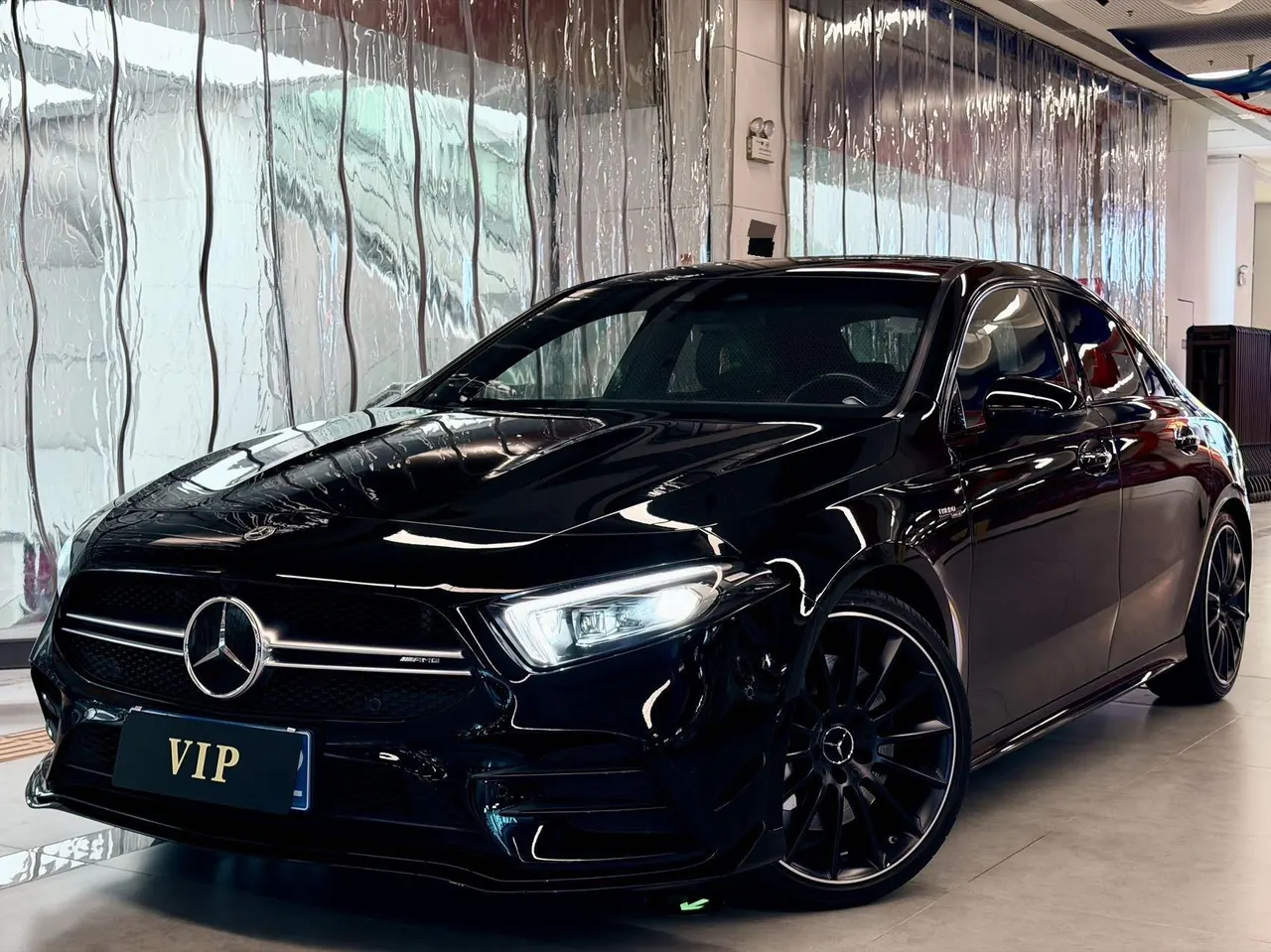 Open image lightbox: Mercedes Benz Class A 2023 A 35 L AMG 4MATIC 2.0T automatic gear