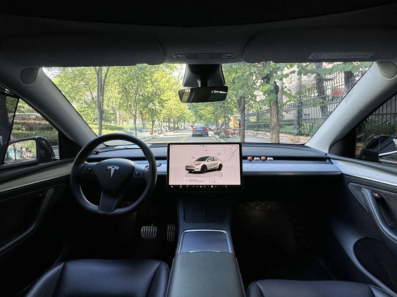 Tesla 2023 Model Y high-performance all-wheel drive version automatic transmission 9