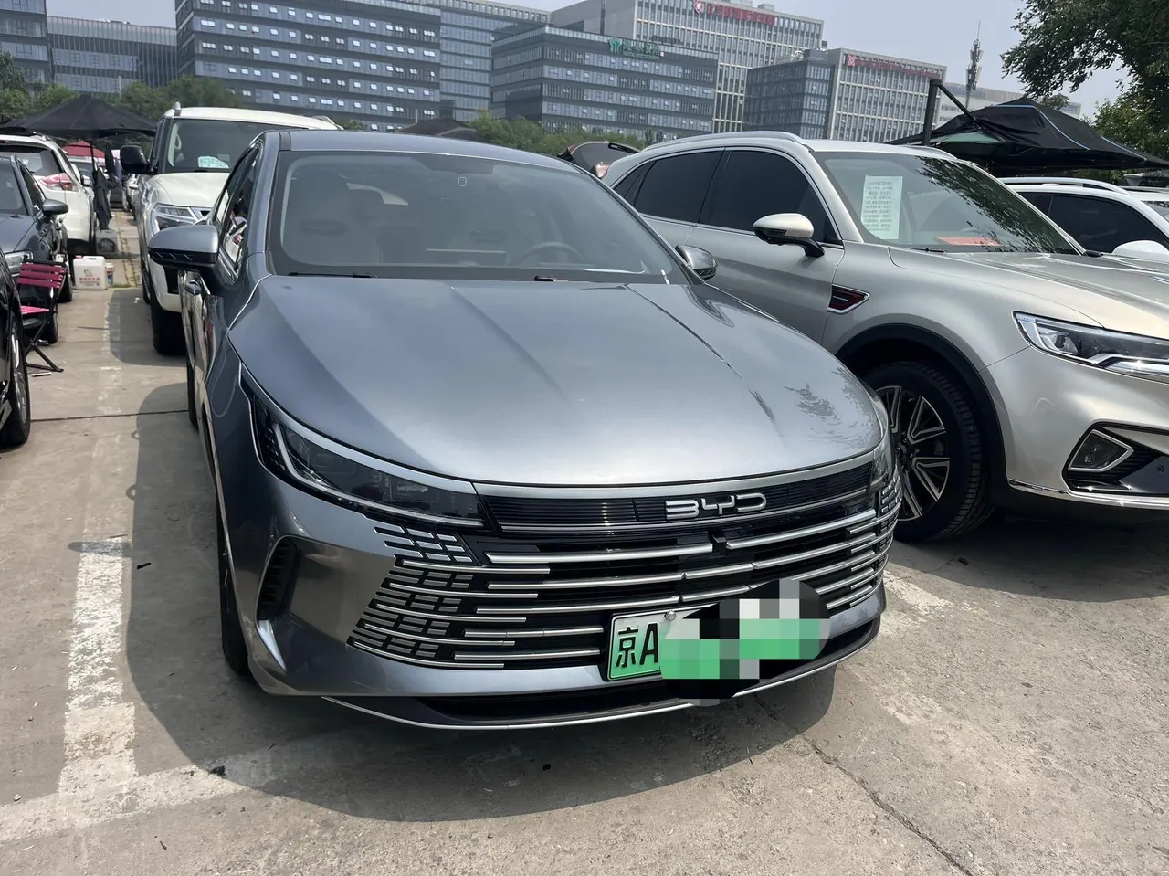 BYD 2024 destroyer 05 DM-i 1.5 stepless glory version 55KM luxury automatic gear 2