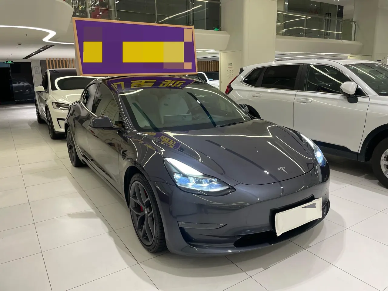 Tesla 2022 Model 3 Performance high-performance all-wheel drive automatic transmission 2