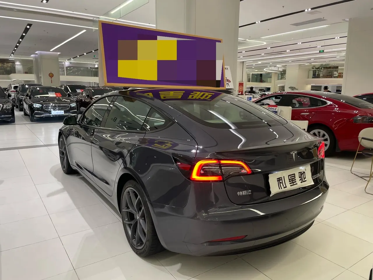 Tesla 2022 Model 3 Performance high-performance all-wheel drive automatic transmission 4