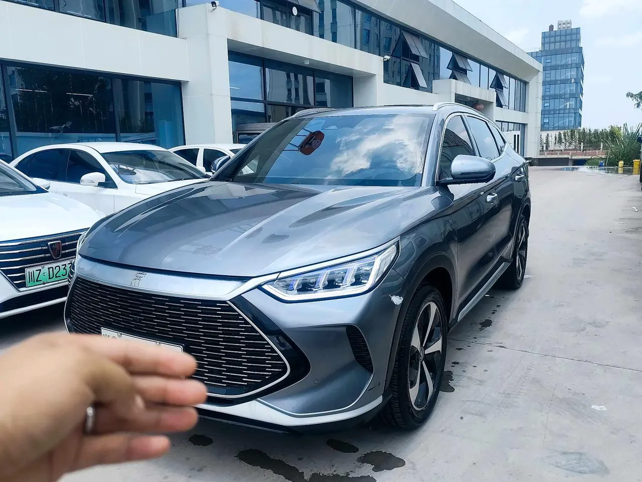 Open image lightbox: BYD Song PLUS New Energy 2022 Song PLUS DM-i 1.5 Stepless 110KM Flagship PLUS 5G Edition Automatic Gear