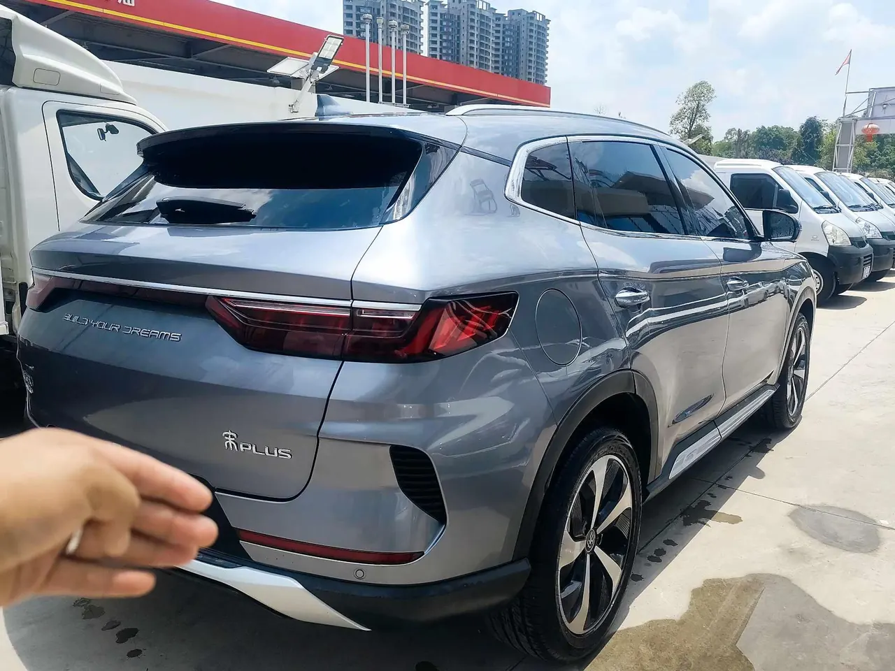 BYD Song PLUS New Energy 2022 Song PLUS DM-i 1.5 Stepless 110KM Flagship PLUS 5G Edition Automatic Gear 6