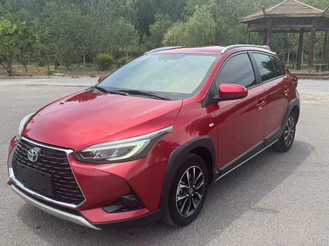 Open image lightbox: Toyota yaris 2022 YARiS L to dazzle 1.5 stepless leading PLUS version of automatic gear