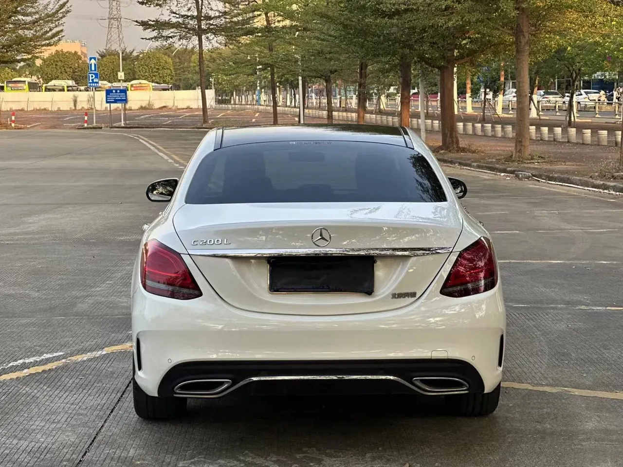 Mercedes Benz Class C 2021 C 200 L 1.5T Fashion Sports Edition Automatic Gear 9