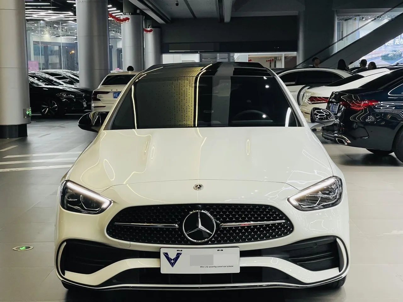 Open image lightbox: Mercedes Benz Class C 2023 C 260 L 48V 1.5T Hao Night Sports Edition Automatic Gear
