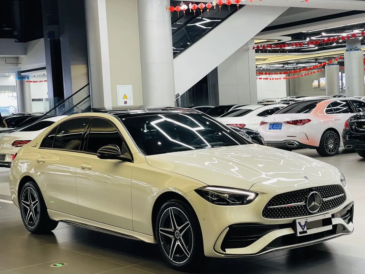Mercedes Benz Class C 2023 C 260 L 48V 1.5T Hao Night Sports Edition Automatic Gear 2