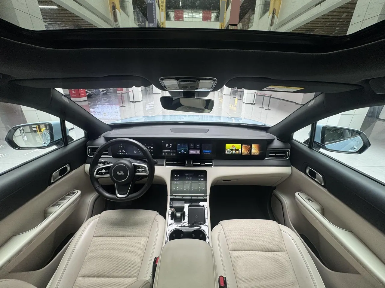 Li 2021 ONE 1.2T extended range 6-seat automatic gear 14