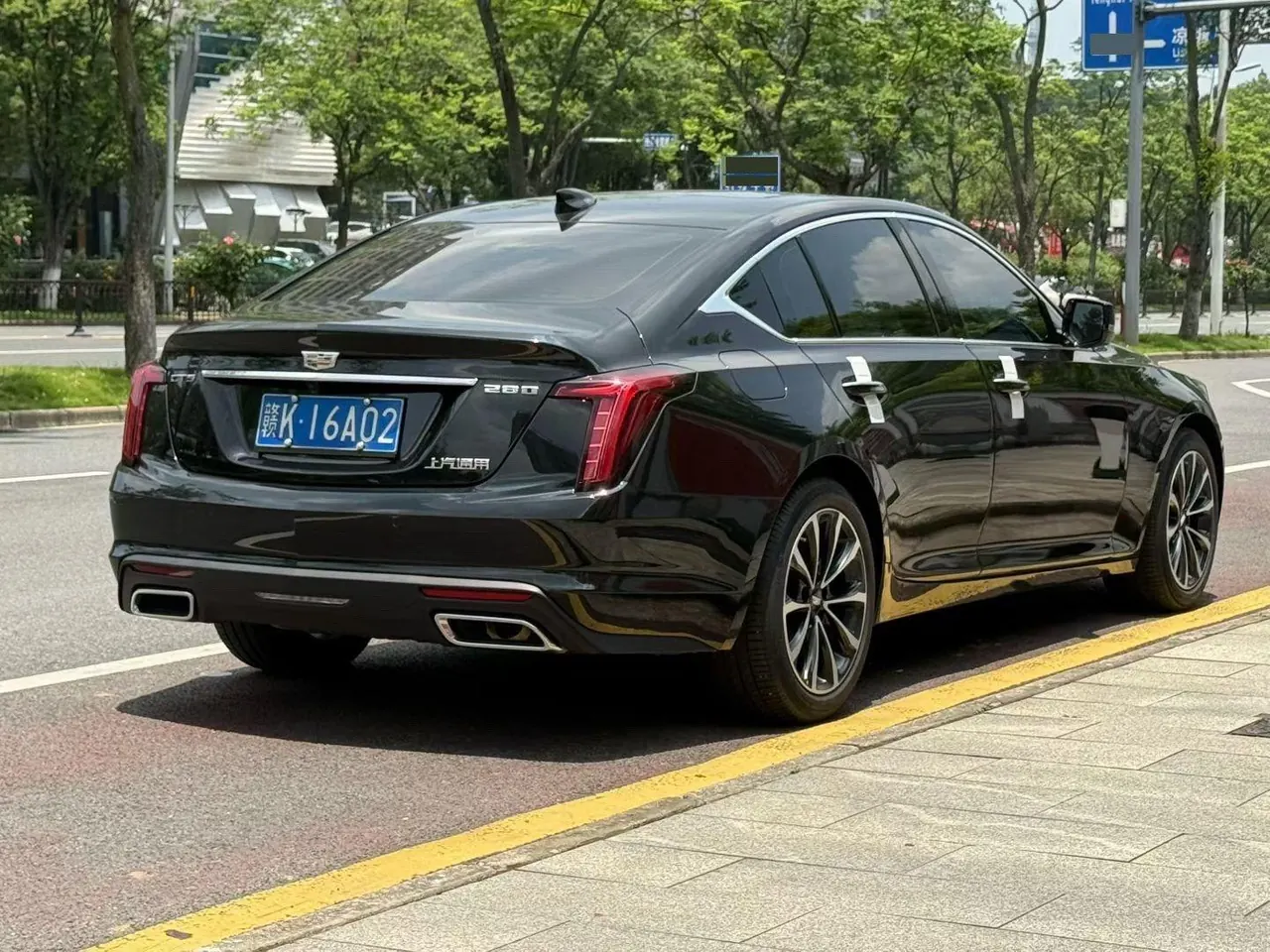 Cadillac 2022 CT5 2.0T 28T honorable automatic gear 9