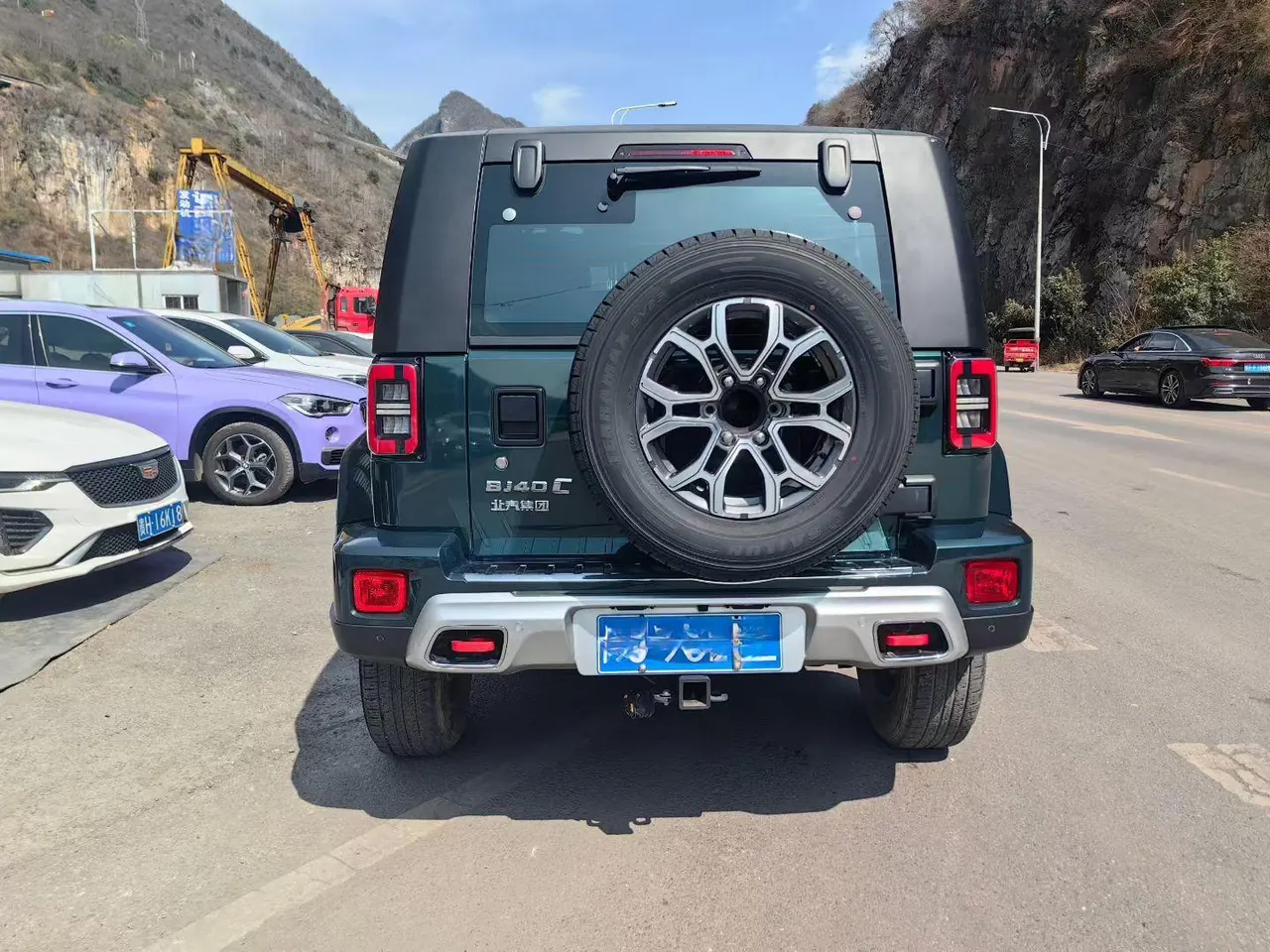 Beijing 2021 BJ40 2.0T Four-wheel Drive Ring Tower Champion Edition Automatic Gear 5