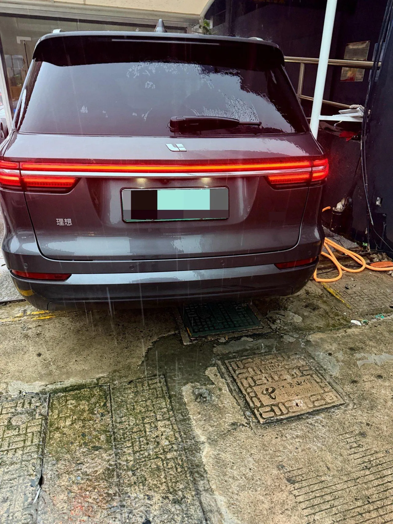 Li 2021 ONE 1.2T extended range 6-seat automatic gear 5