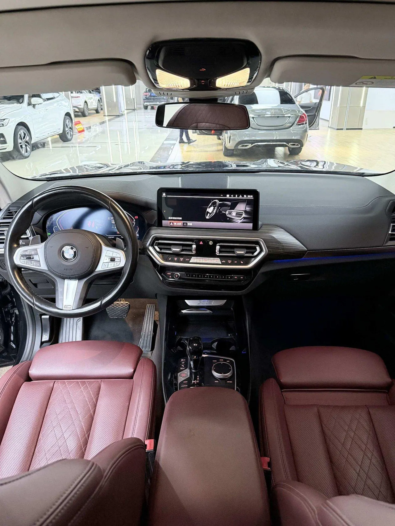 BMW 2023 X3 xDrive30i 2.0T exclusive M obsidian night set automatic gear 5