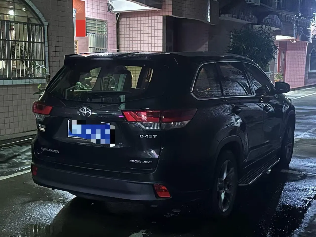 Toyota 2021 Highlander 2.0T 4-wheel drive deluxe 7-seat automatic gear 6