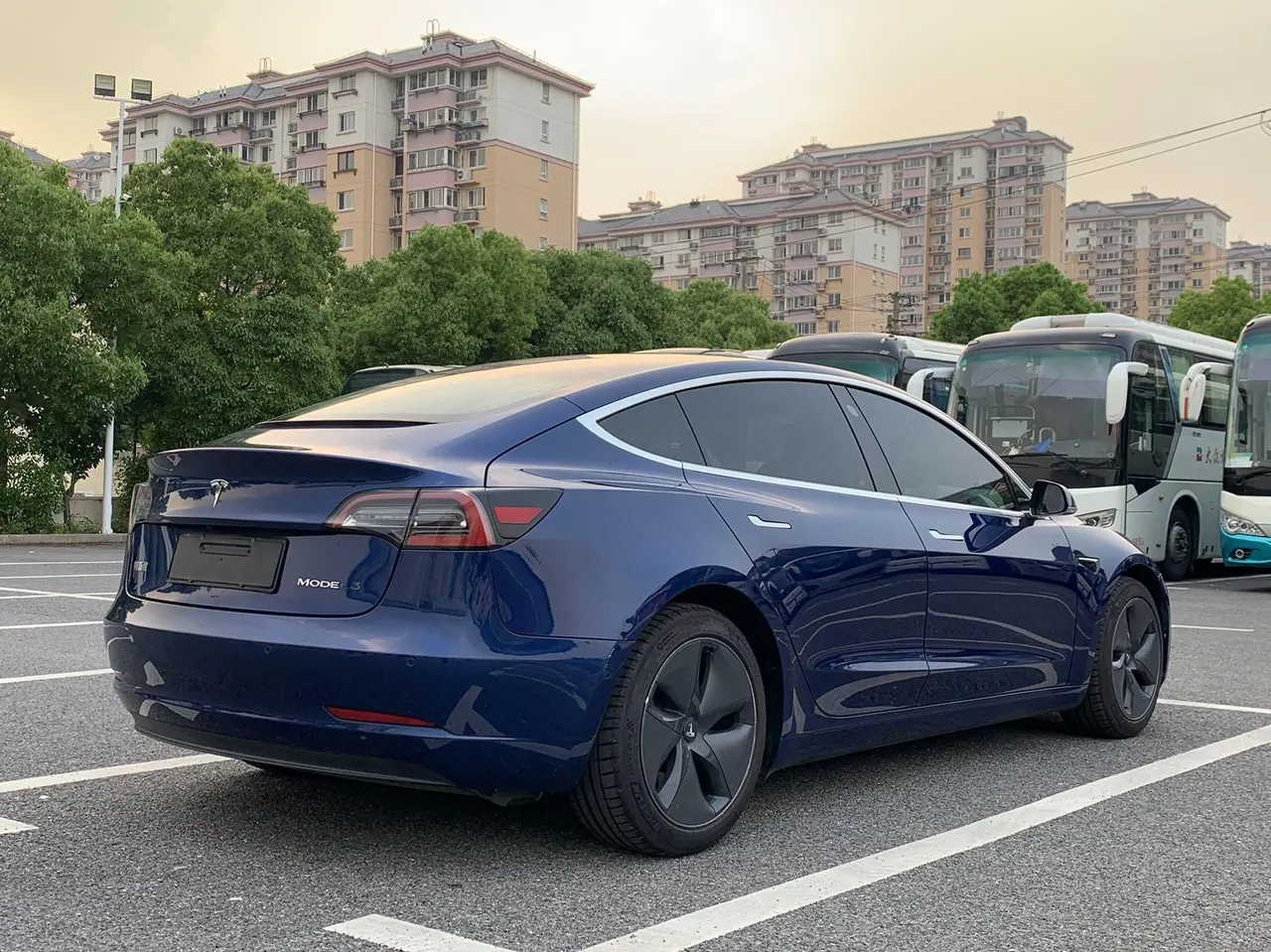 Tesla 2020 Model 3 Long Endurance Rear Wheel Drive Automatic Transmission 4