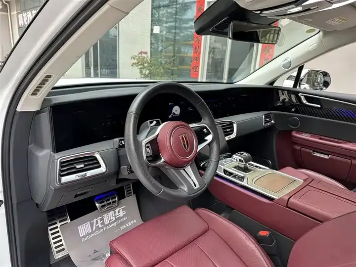 HongQi E-HS9 2022 660km flag Chang version of six 10