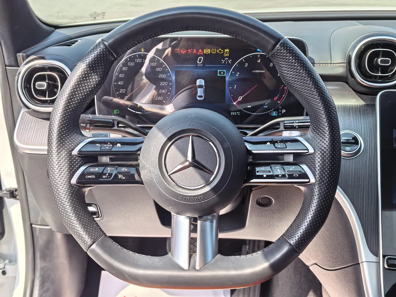 Mercedes Benz Class C 2023 C 200 L 48V 1.5T (modified) automatic gear 5