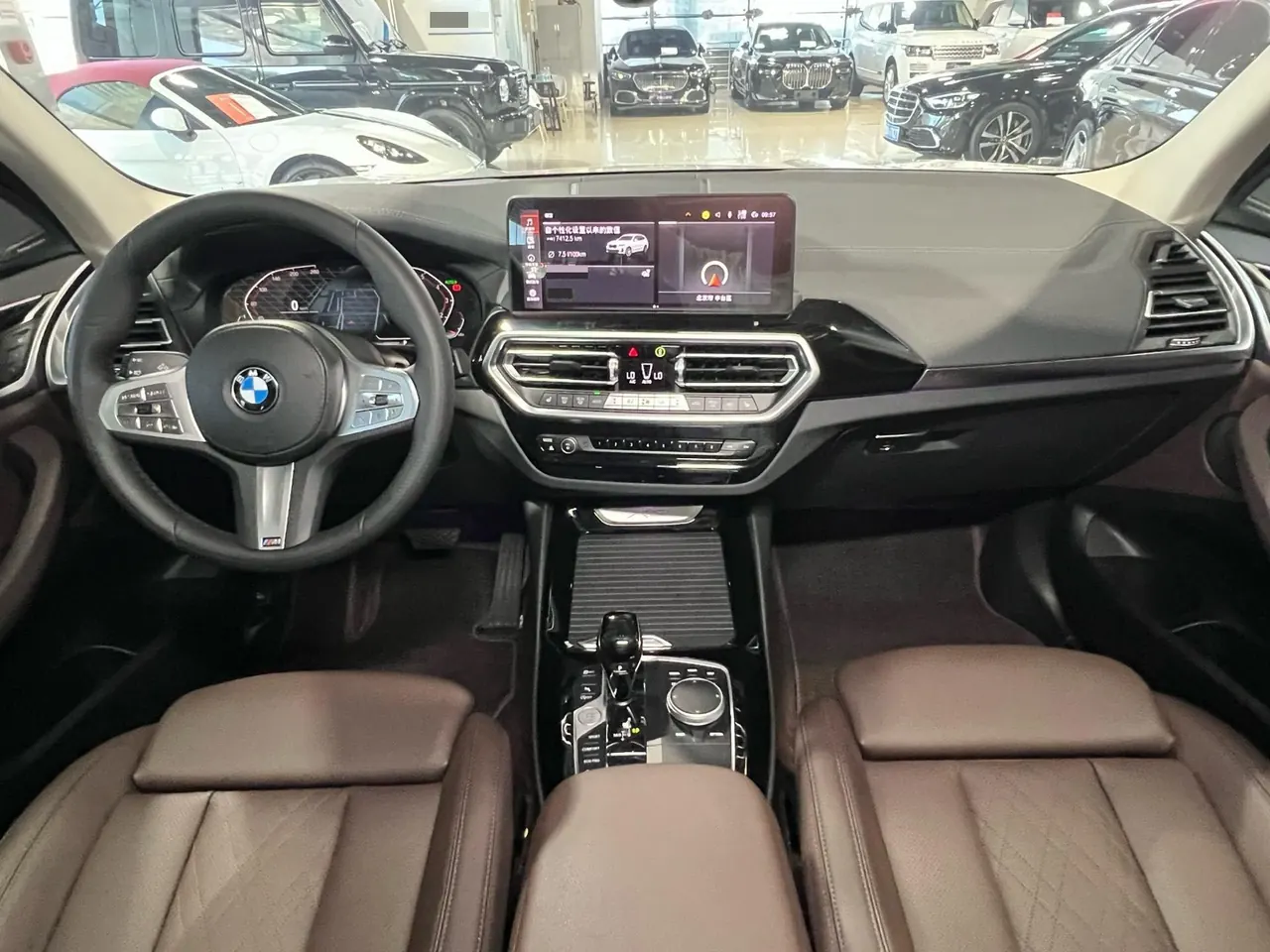BMW 2023 X3 xDrive25i 2.0T M sports suit automatic gear 10