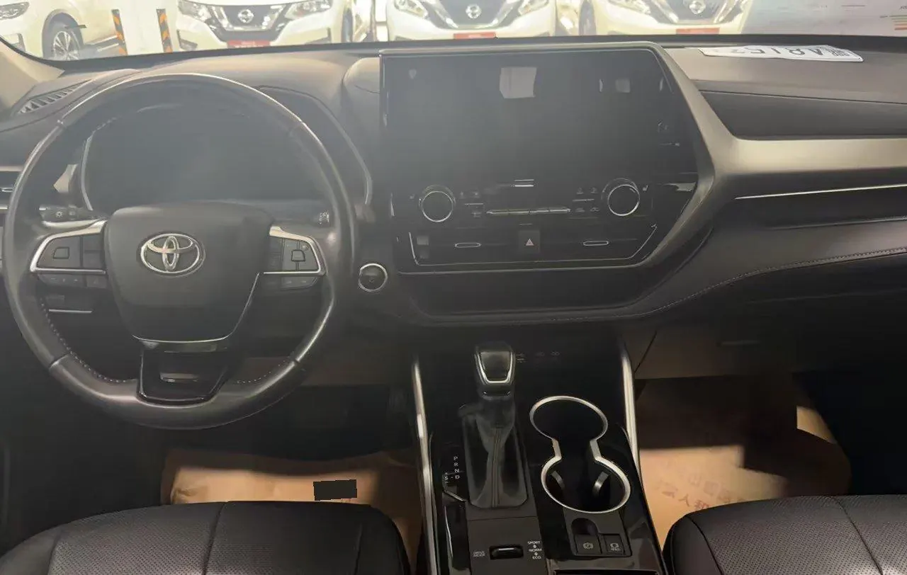 Toyota 2024 Highlander Dual Engine 2.5 Stepless Intelligent Electric Hybrid Four-wheel Drive Deluxe Edition 7-seat Automatic Transmission 5