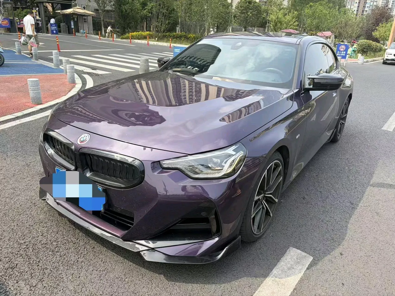 Открыть галерею: BMW 2 Series (Imported) 2022 225i Coupe 2.0T M Sports Obsidian Night Suit Automatic Gear