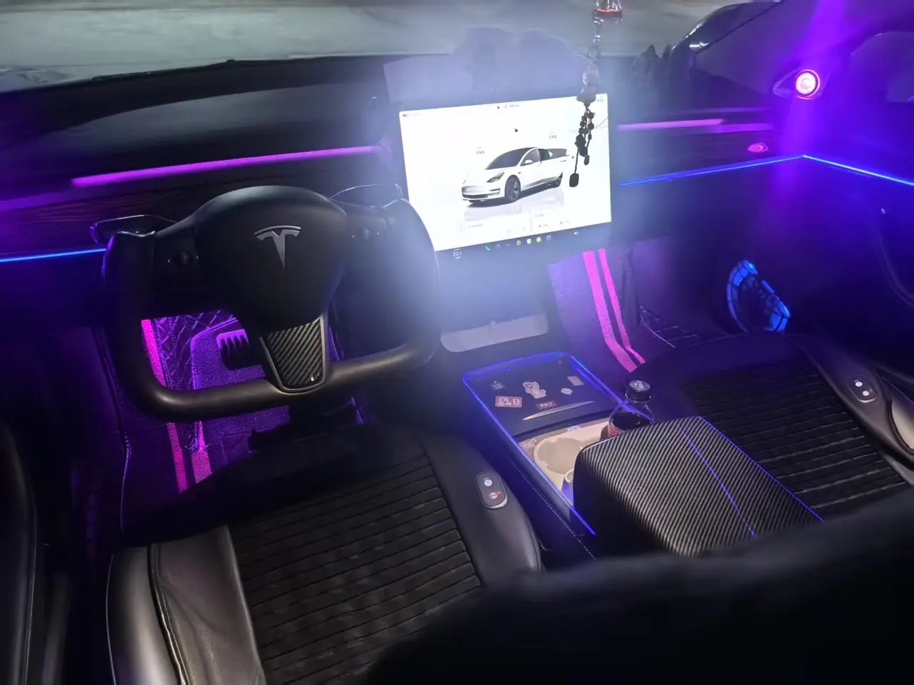 Tesla 2022 Model 3 rear-wheel drive version of automatic transmission 5