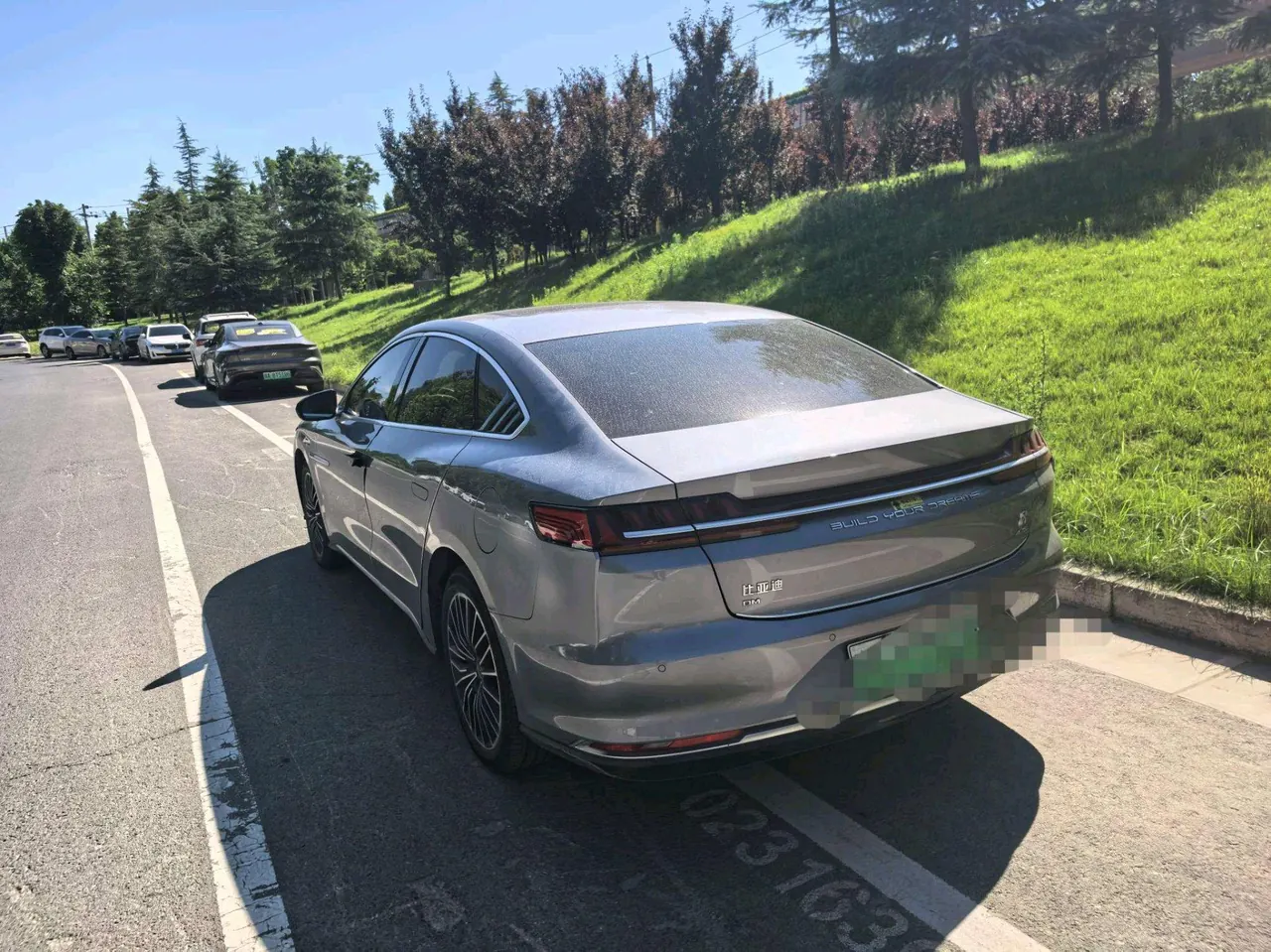 BYD 2020 Han DM 2.0T four-wheel drive performance version luxury automatic gear 7