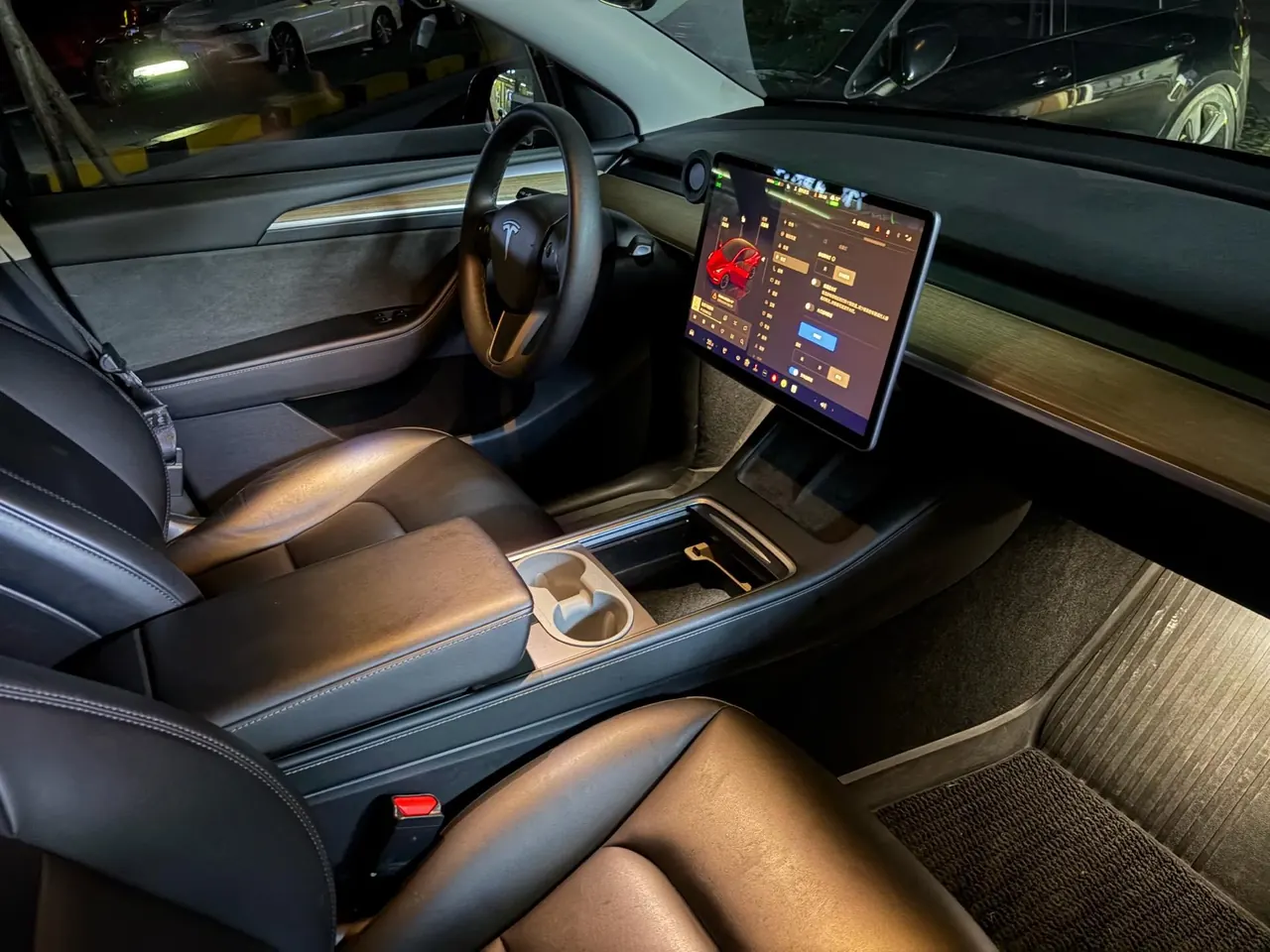 Tesla 2022 Model Y rear-wheel drive version automatic transmission 3