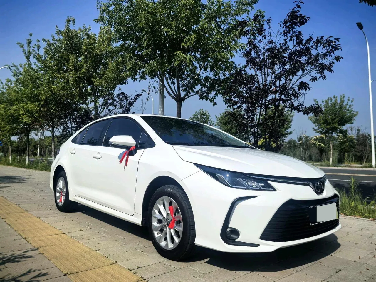 Toyota 2024 corolla 1.2T stepless elite version of automatic gear 4