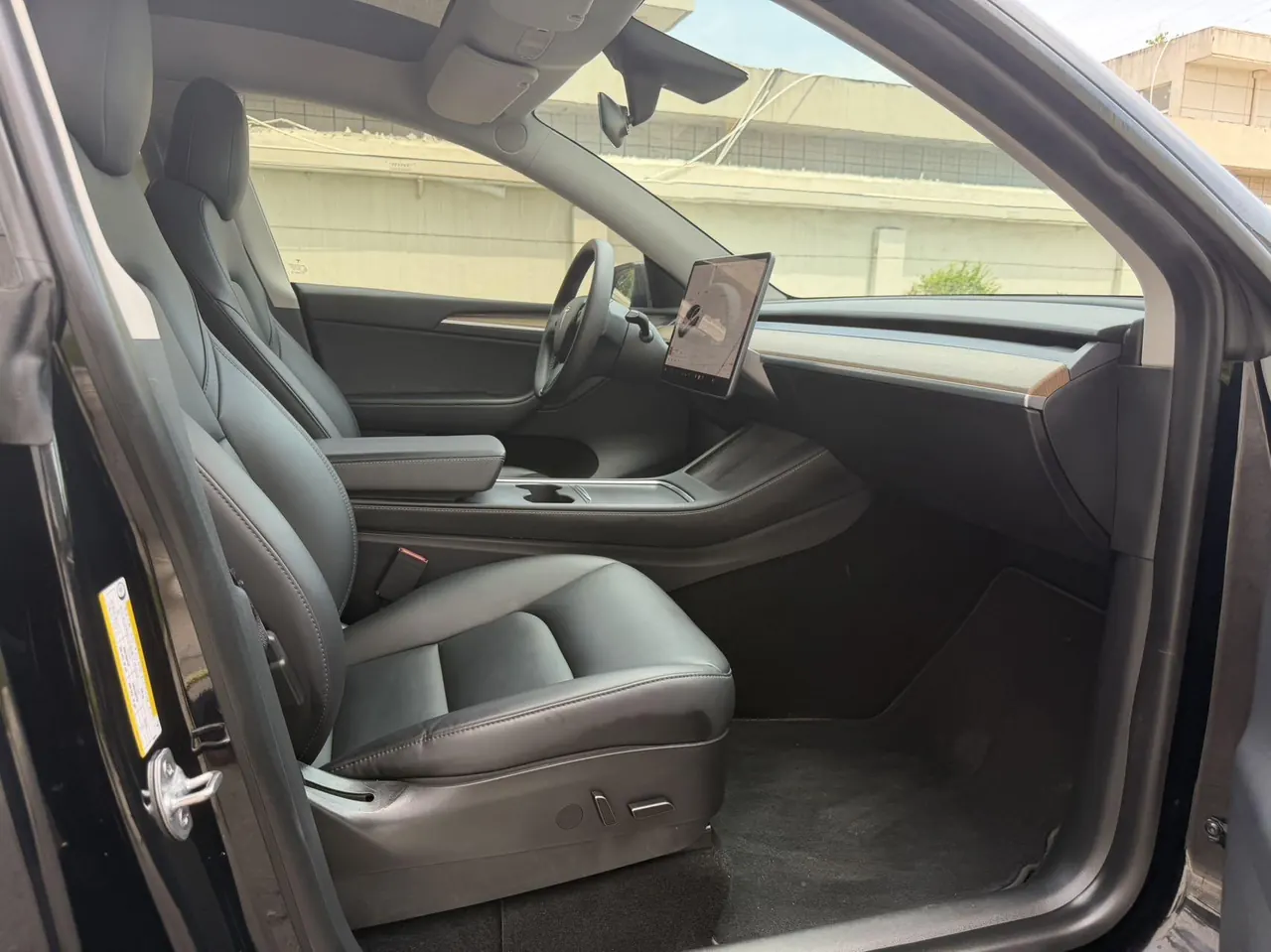 Tesla 2021 Model Y long endurance all-wheel drive version automatic transmission 11