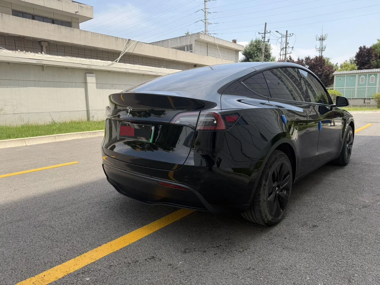 Tesla 2021 Model Y long endurance all-wheel drive version automatic transmission 5