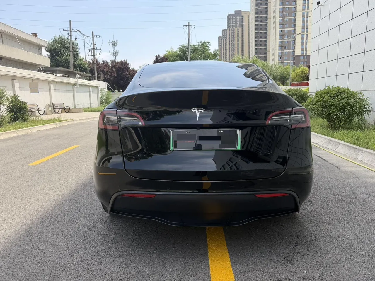 Tesla 2021 Model Y long endurance all-wheel drive version automatic transmission 6