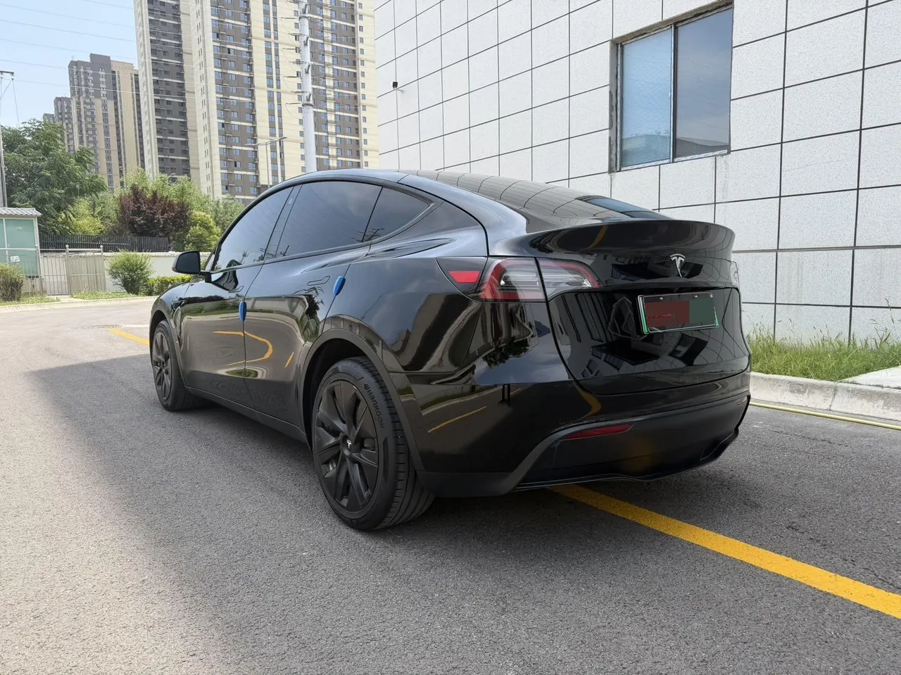 Tesla 2021 Model Y long endurance all-wheel drive version automatic transmission 7