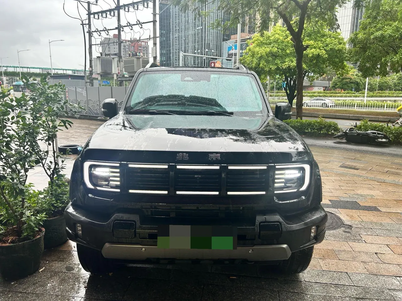 Beijing 2025 BJ40e industry version of automatic gear 2