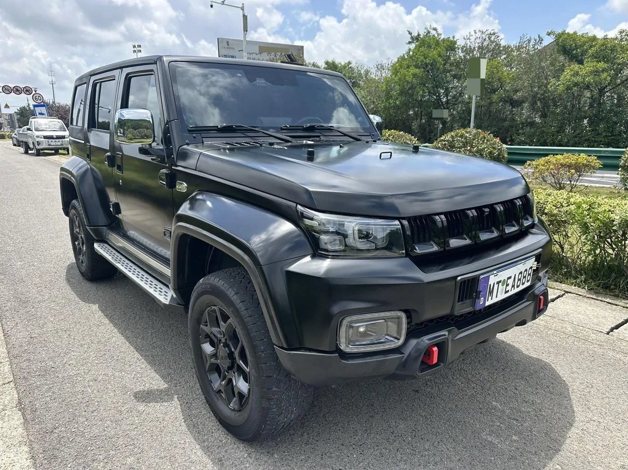 Beijing 2021 BJ40 2.0T four-wheel drive blade hero version chivalrous automatic gear 3