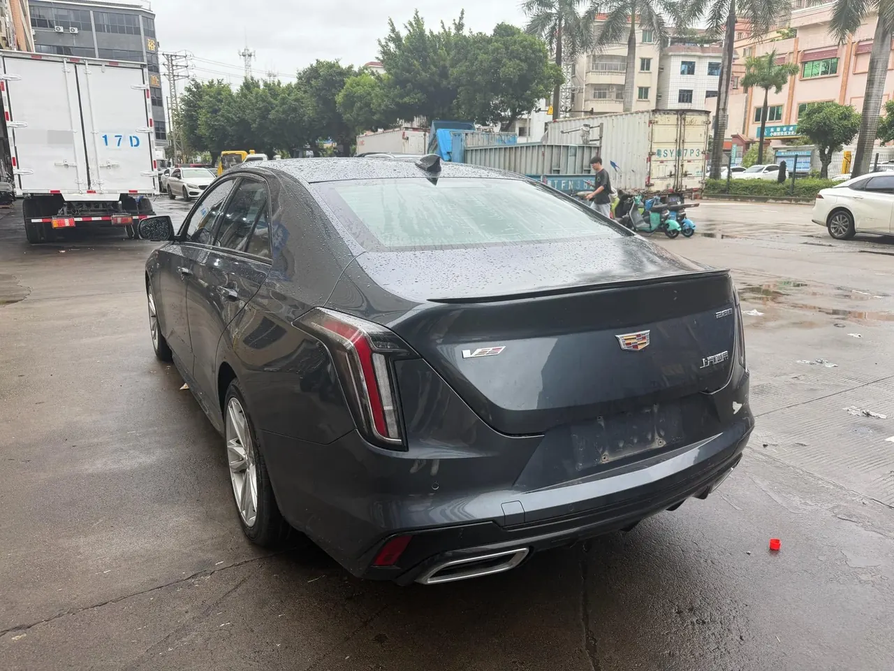 Cadillac 2021 CT4 2.0T 28T fashion (fashion) automatic gear 9